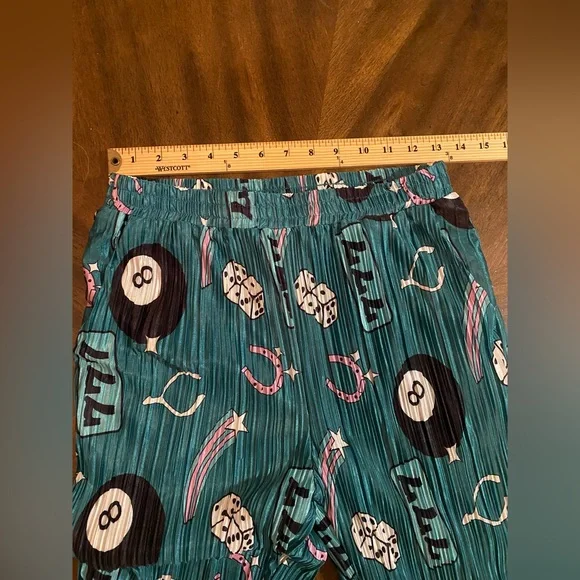 Dressed in Lala Plisse Pants Make a Wish Small - Picture 2 of 4